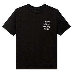 Anti Social Social Club Mind Games Tee Black Size S